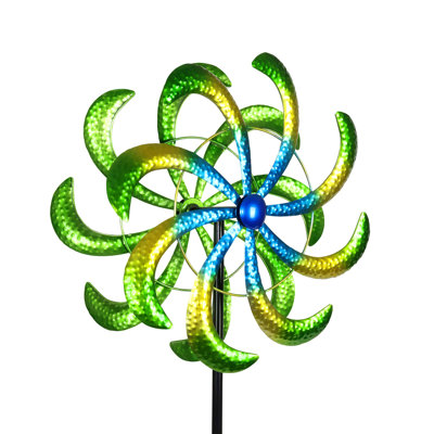 Molinete Solar LED con Luces de Exhart